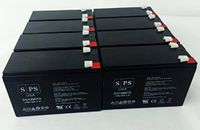 Replacement Battery for Braun T1100 Series 4 and After 12V 8Ah Wheelchair Battery (8 Pack)