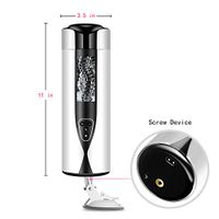 Vibrant Male Mǎs-tǔrbàtǒr Retractable Hands Free Play Toy Electric Automatic 10 Modes Device for Men T-Shirt Medical-Grade