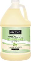 Bon Vital' Therapeutic Touch Massage Gel Made with Olive Oil to Repair Dry Skin & Soothe Sore Muscles, Contains Anti-Aging Properties to Calm Skin Inflammation and Reduce Apperance of Wrinkles, 1 Gal