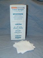 MCK12442000 - Mckesson Brand Sponge Dressing Medi-Pak Performance Plus Cotton Gauze 12-Ply 4 X 4 Inch Square