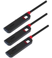 Click-n-Flame Refillable Long-Reach Butane Lighters (6 Pack)