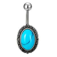 Stylish Navel Belly Ring Rhinestone Button Bar Barbell Body Piercing Jewelry Best For gift Party Creative Accessories Elegant Cheap Style Nice | Design - #30