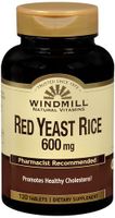RED YEAST RICE TAB 600MG WMILL 120