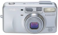 Minolta Freedom Zoom 160 Date 35mm Camera Kit w/bag
