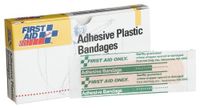 First Aid Only 3/4 X 3 Plastic Bandage, 25-Count Boxes (Pack of 10)