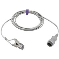 Compatible Mindray Veterinary Spo2 Lingual Sensor Vet Ear Tongue 9.8 ft 8 Pin Connector