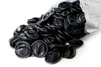 Bertech Black Dissipative Finger Cots, 4 Mil Thick, Large, (Pack of 720)