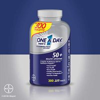 One A Day Men's 50+ Healthy Advantage Multivitamin Multimineral Supplement Tablets,