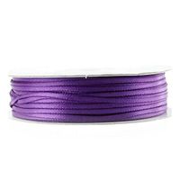 Ben Collection 1/16" X 100 Yard Double Faced Satin Ribbon (Purple)