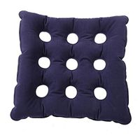 Air Inflatable Seat Cushion，Anti-Decubitus Inflatable Air Cushion Wheelchair Office Car Air Pad Seat Back Support, Tailbone and Sciatica Pain Relief Makes Any Seat Comfortable（Navy Blue）(420)