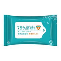 ICTOLOGY 10pcs/Box Body Wipes with Lid, Disposable Alcohol Wet Wipes Portable Disposable Wipes for Adult