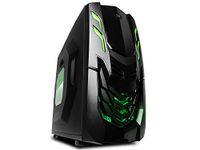 Microtel Computer AM8073 Liquid Cooling PC Gaming Computer with Intel 4.2GHz I7 7700K, 16GB DDR4, M.2 500GB SSD, 1TB SSHD, Blu-Ray, Nvidia Geforce 1080 GTX 8GB GDDR5, 800W 80 Plus PS, WiFi