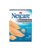 Nexcare 9761586 Nexcare Heavy Duty Fabric Bandages, Pack of 30-6 per Case