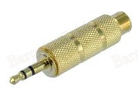 F YL 1/8 3.5mm Male to 1/4 6.3mm Female Stereo Headphone MIC Adapter Buy 2 Get 1 Free