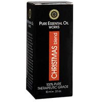 Pure Essential Oil Works Christmas Blend Oil, 0.33 Ounce