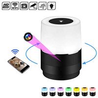 Hidden Camera Night Light HD 1080P - Bluetooth Wireless Spy Cam - Mini Nanny Camera - Security Camera - Video Recorder Motion Detection Alarm - Left/Right Rotate Lens 180° - Android/iOS APP