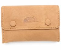 Antique Leather Tobacco Pouch - Authentic Calf Antique Leather - Tan