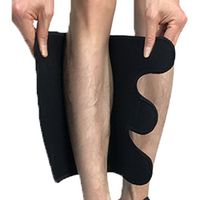 Compression Calf Brace Pads (1 pair) for Hiking, Training, Footless Calve Sleeves Shin Pads for Men and Women