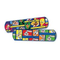 Looney Tunes Assortment, Bugs Bunny Characters, 3/4" x 3", Stat Strip 100 pk