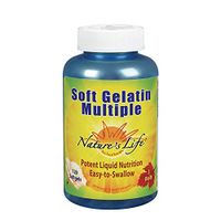 Nature's Life Soft Gelatin Multiple Softgels, 120 Count