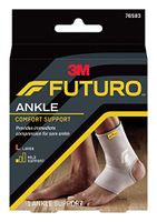 Futuro Ankle Comfort Support, Mild Support, Large, Gray