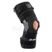 Breg Roadrunner Hinged Knee Brace (Medium - Wraparound - Airmesh - Open Back)