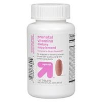 Up & Up Prenatal Vitamins Dietary Supplement, Compare to Stuart Prenatal, 100 Tablets