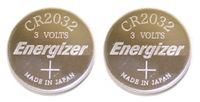 Energizer CR2032 Lithium Battery 3V Coin Cell (Value Pack of 2)