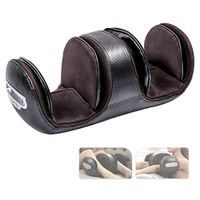 VANI Knee Massager with Heat and Vibration，Rechargeable Knee-kneading Massager with Electric Heating Pad Air Compression for Joint Pain Relief Therapy，Ideal Gift for Parents and Families