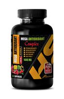 Blood Pressure lowering Supplement - MEGA ANTIOXIDANT Complex 1440 MG - Goji Berry Capsules Weight Loss - 1 Bottle 60 Capsules