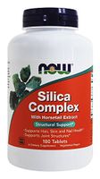 NOW Foods - Silica Complex Vegetarian 500 mg. - 180 Tablets