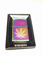 Zippo Custom Lighter - Weed Pot Ganja Leaf Marijuana Spectrum - Gifts for Him, for Her, for Boys, for Girls, for Husband, for Wife, for Them, for Men, for Women, for Kids
