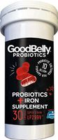 GoodBelly® Probiotic Supplement for Digestive Health - Iron Supplement Support for Women - Aids in Digestion & Iron Absorption {1 Box - 30 Capsules}