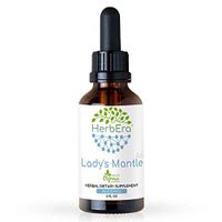 Lady's Mantle A60 Alcohol Herbal Extract Tincture, Super-Concentrated Organic Lady's Mantle (Alchemilla vulgaris) (2 fl oz)