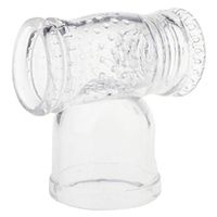 Víbrántór Headgear for Male Tõys Magic Wand Transparent Big Wand Headgear