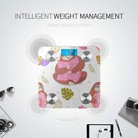 Cute Cartoon Sloth in Yoga Pose Body Fat Measurement Weight Scale Body Fat Smart Scale Tracks 8 Key Compositions Analyzer Sync with Fitness Apps 400 Lbs