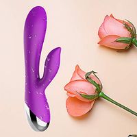 Lightweight Computer LED Vibrator -7 Speed USB Cable Rechargeable Waterproof Heating ModeWand Massager Design for Various Part