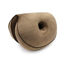 DPS&RXX Comfort Cushion, Folding Cushions, Ischial Cushions, Suitable for Lower Back, Hamstrings, Hip Pain Relief - Home, Office, Car Latex Cushion,Brown