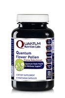 Quantum Flower Pollen, 45 Vegetarian Capsules - Pristine Pollen Extract from Flower Blossoms for Quantum-State Health and Wellness Support