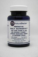 NaturalDoctor Prenatal Daily Nutrients 60 Veg Caps