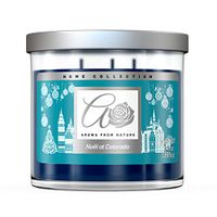 Aroma From Nature Noel at Colorado 14 oz Home Collection Scented Candle - 1 Pack - Aromatherapy Candles - Home Fragrance - Apothecary Glass With Triple Wick