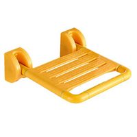 Bath Chair Shower Stool Folding Shower Seat, Wall-mounted Bath Stool Non-slip Bath Chair Shower Stool Elderly Bathroom Stool, for Injured People, Disabled People, Pregnant Women Bathroom Wheelchair Ai