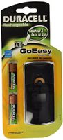 Duracell GoEasy Charger/Rechargable/Includes 2 AA Rechargeable Batteries,