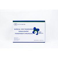 QMD Medical Transparent Plastic Tape, 1/2" x 10 Yards, 24/Box