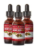 Anti Anxiety Drops - Hemp Seed Oil Organic 780 MG Drops - Hemp Oil for Blood Pressure - 3 Bottles 3 FL OZ (90 ML)