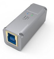 iFi iPurifier3 USB Audio and Data Signal Filter/Purifier (USB Male Type B, White)
