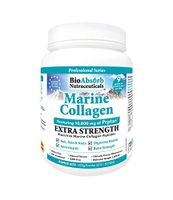 Marine Collagen Powder, Extra Strength w/Peptan (Type 1 Hydrolyzed Collagen Peptides), 15 oz, 42-Day Supply