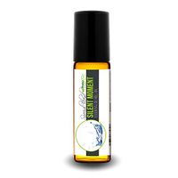 Aroma2Go Silent Moment 10mL 100% Pure Essential Oil Roll On | Soothing Relaxing Therapeutic Grade Blend with ylang ylang, Sandalwood and More. Non GMO