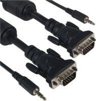 VGA Video with 3.5 mm Audio Cable
