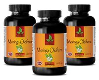 Slimming Pills for Women - Moringa OLEIFERA 1200MG - Dietary Supplement - Moringa Whole Leaf - 3 Bottles (180 Capsules)